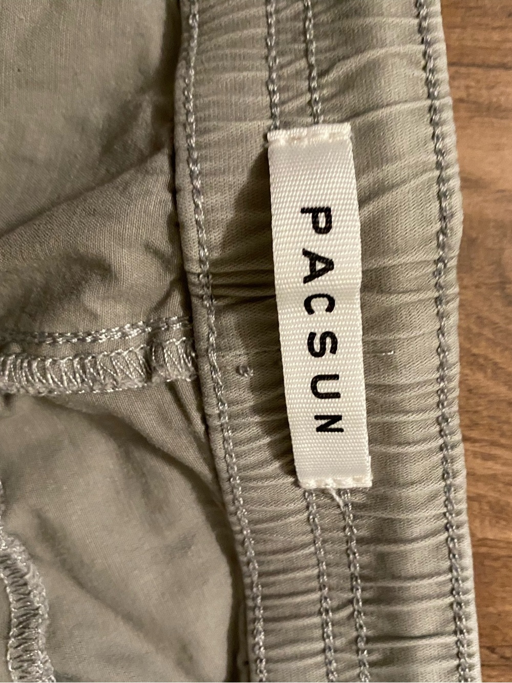 PacSun Sage Green Cargo Pants Y2K Utility Wide Leg Size M - Picture 4 of 6